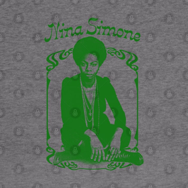 Nina Simone // Original Retro Fan Art Design by DankFutura